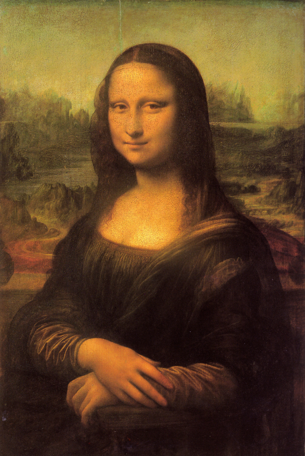 "Ritratto di Monna Lisa del Giocondo" (1504) Leonardo da Vinci